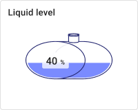 Horizontal ellipse tank