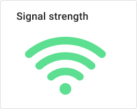 Signal strength