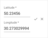 Update location time series