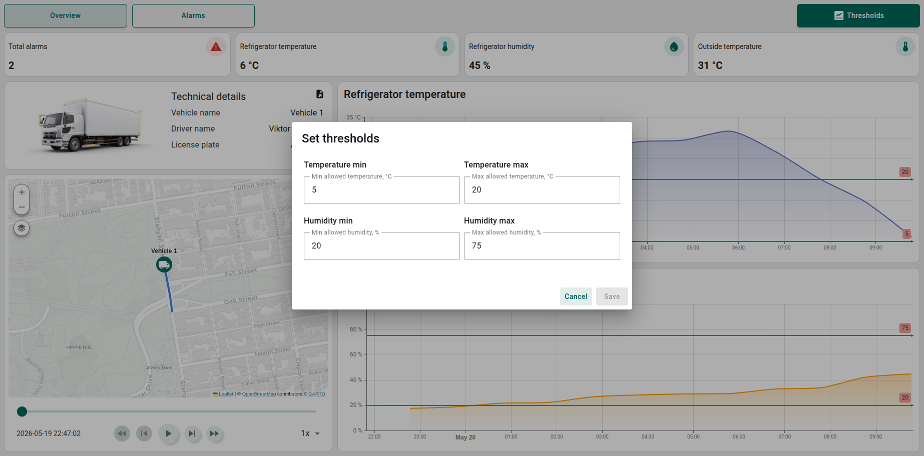 Cold chain solution screenshot 4