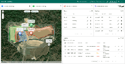 Site fleet tracking