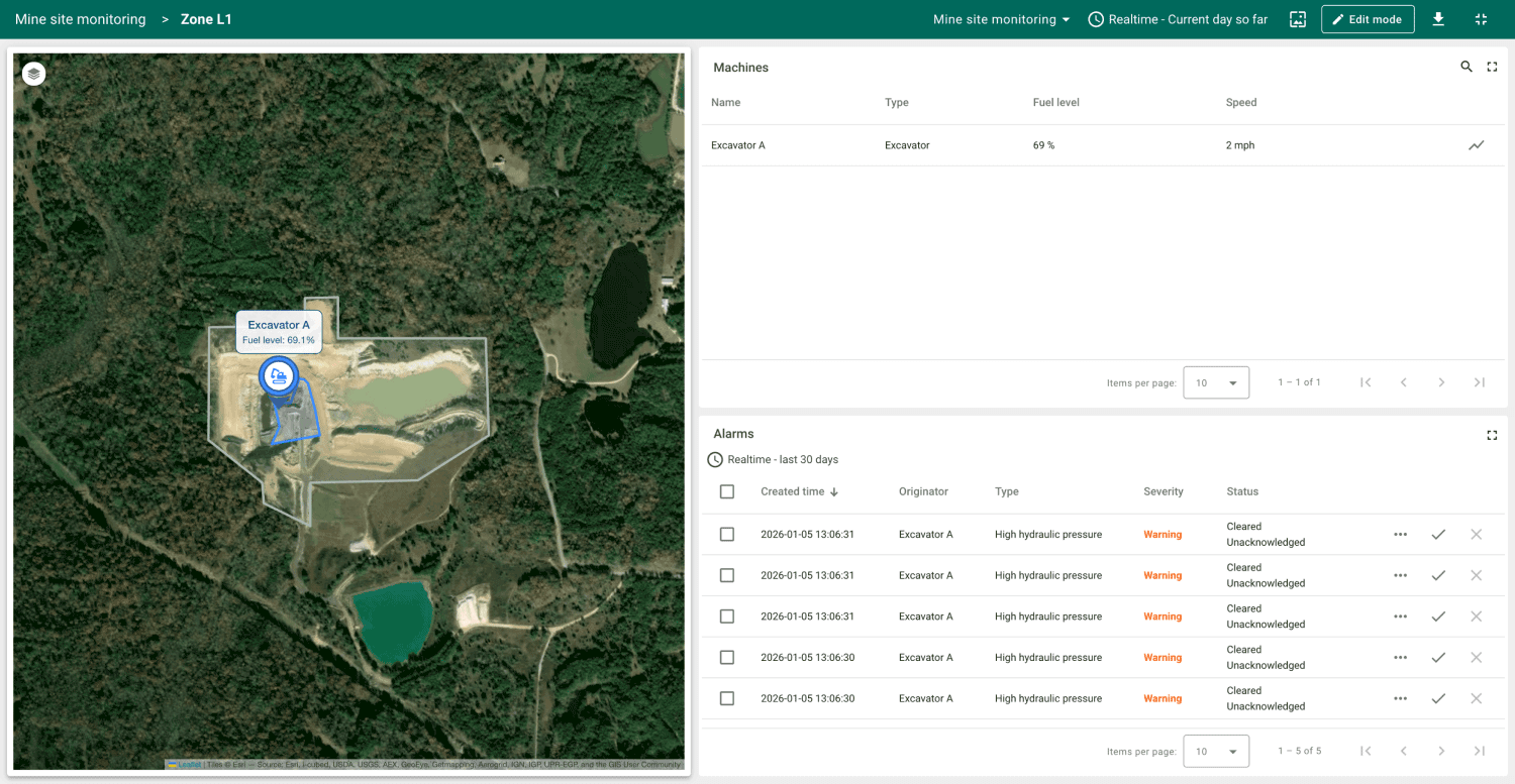 Site fleet tracking screenshot 3