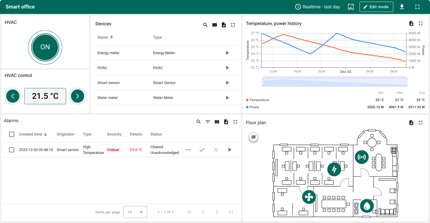Smart office screenshot 1