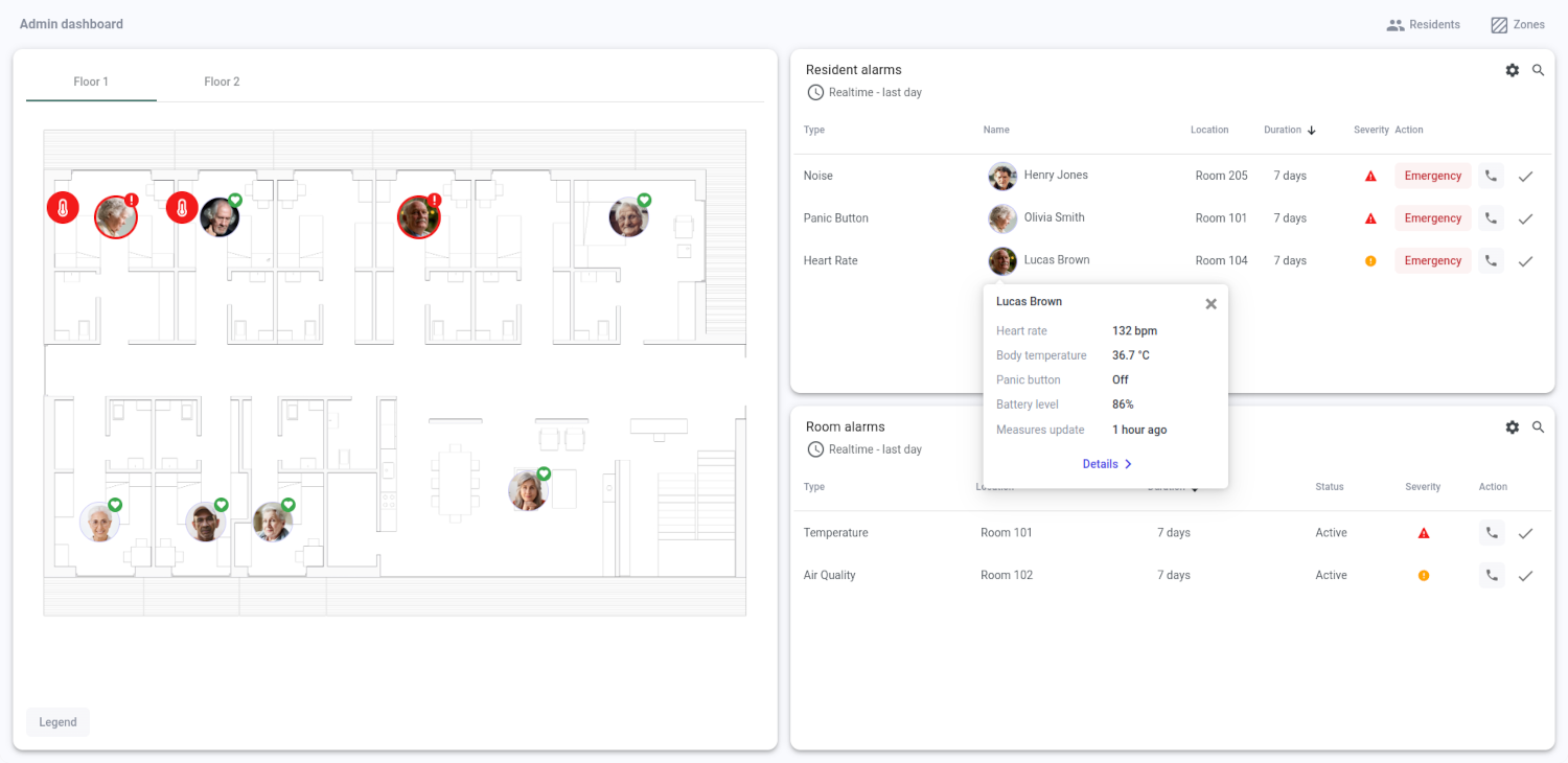 Assisted living screenshot 1