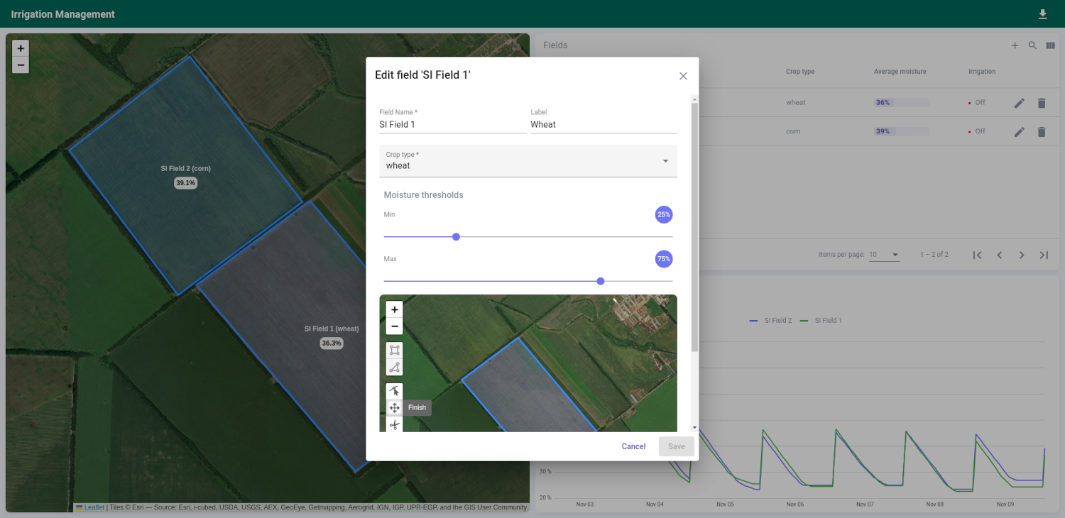 Smart irrigation screenshot 2