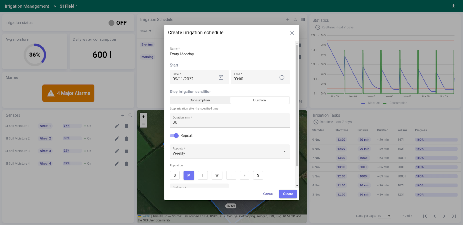 Smart irrigation screenshot 4