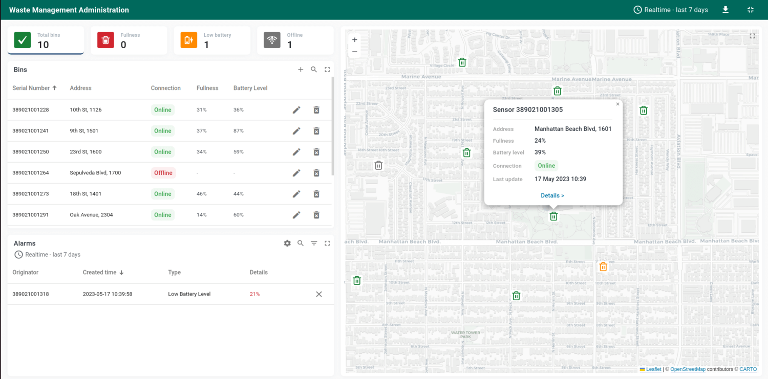 Waste management screenshot 1