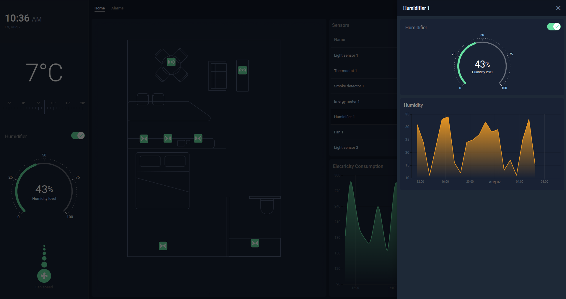 Smart home screenshot 3