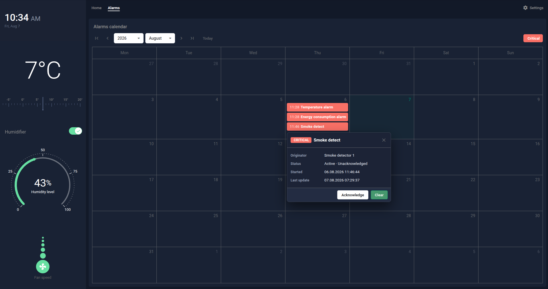 Smart home screenshot 4