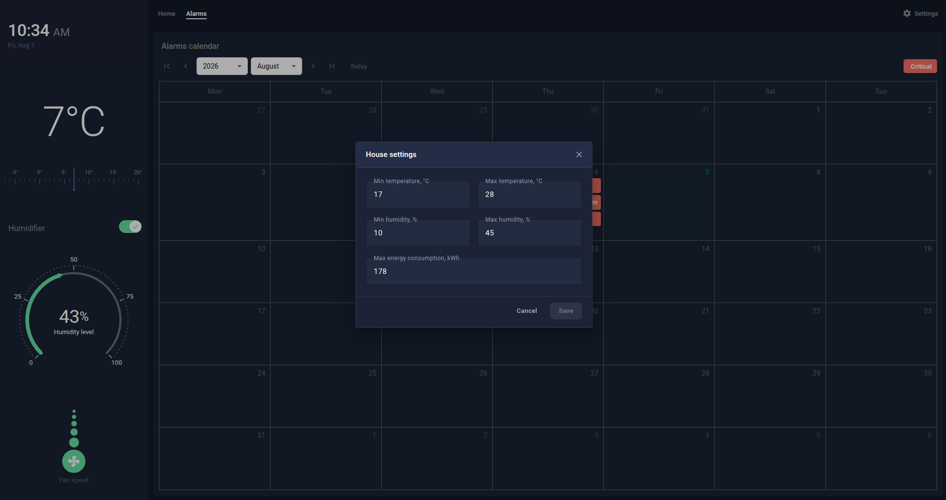 Smart home screenshot 5